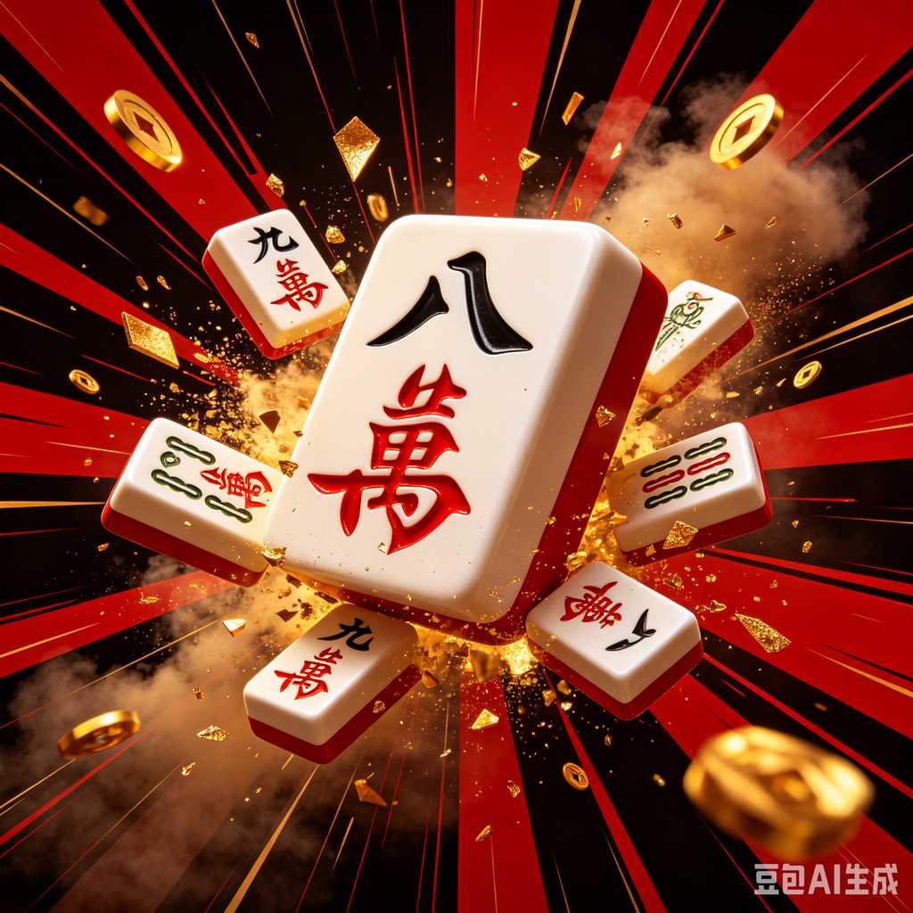 elegant text mahjong tiles
