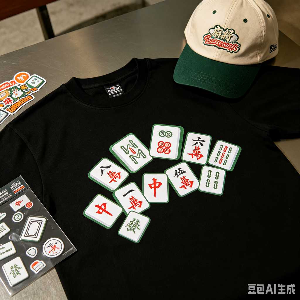 colored mahjong tile racks