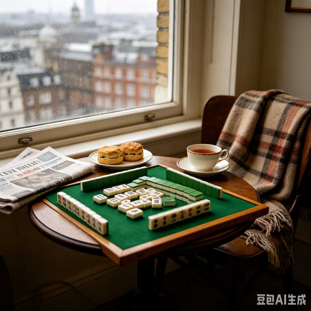 mah jongg set with carrying case